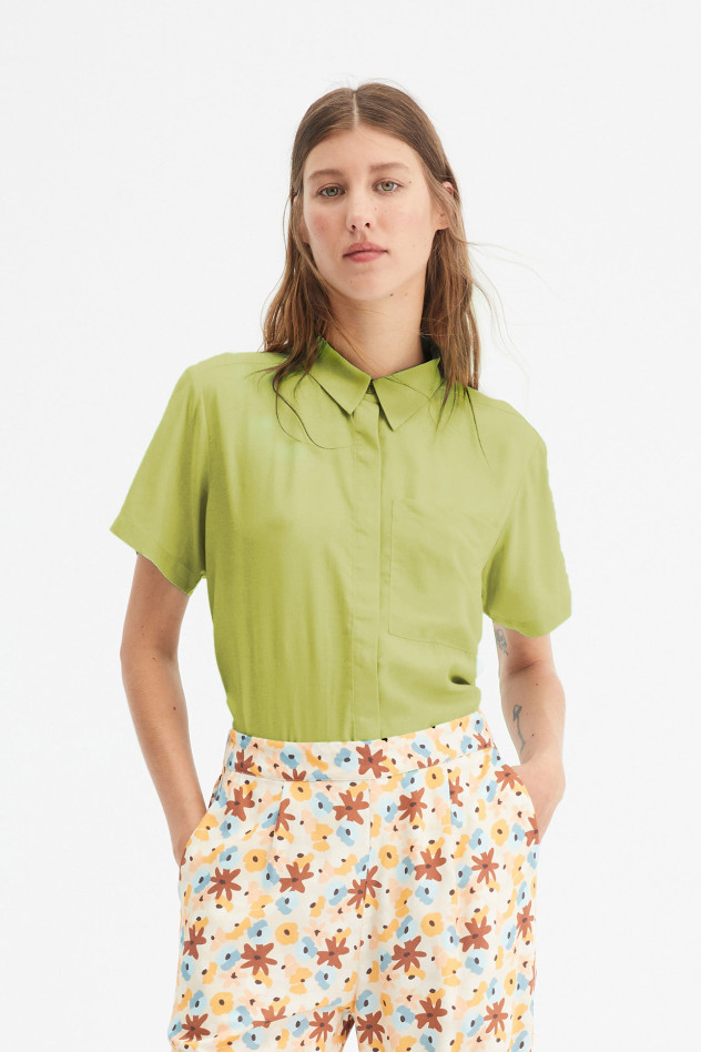 Πράσινο κοντομάνικο πουκάμισο Compania Fantastica