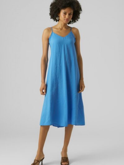 Γυναικείο φόρεμα γαλάζιο VERO MODA