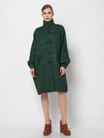 Παλτό metallic πράσινο N2110
