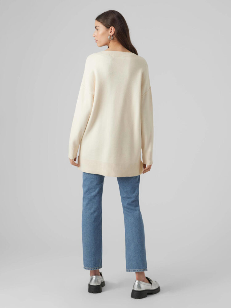 Μπλούζα πλεκτή με V σε 3 χρώματα Vero Moda