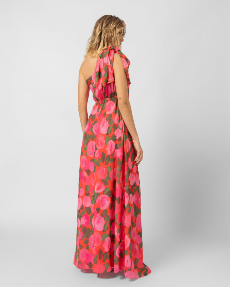 Maxi φόρεμα με έναν ώμο floral print Sour/lou/lou - Image 4