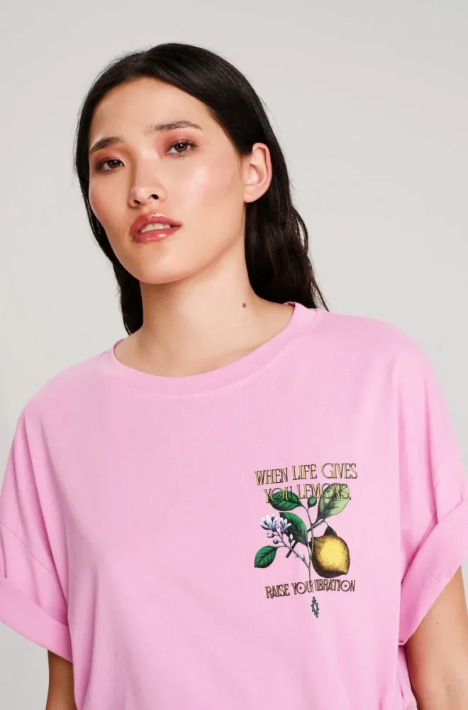 LEMON-DROP T-SHIRT - Cotton PEACE & CHAOS