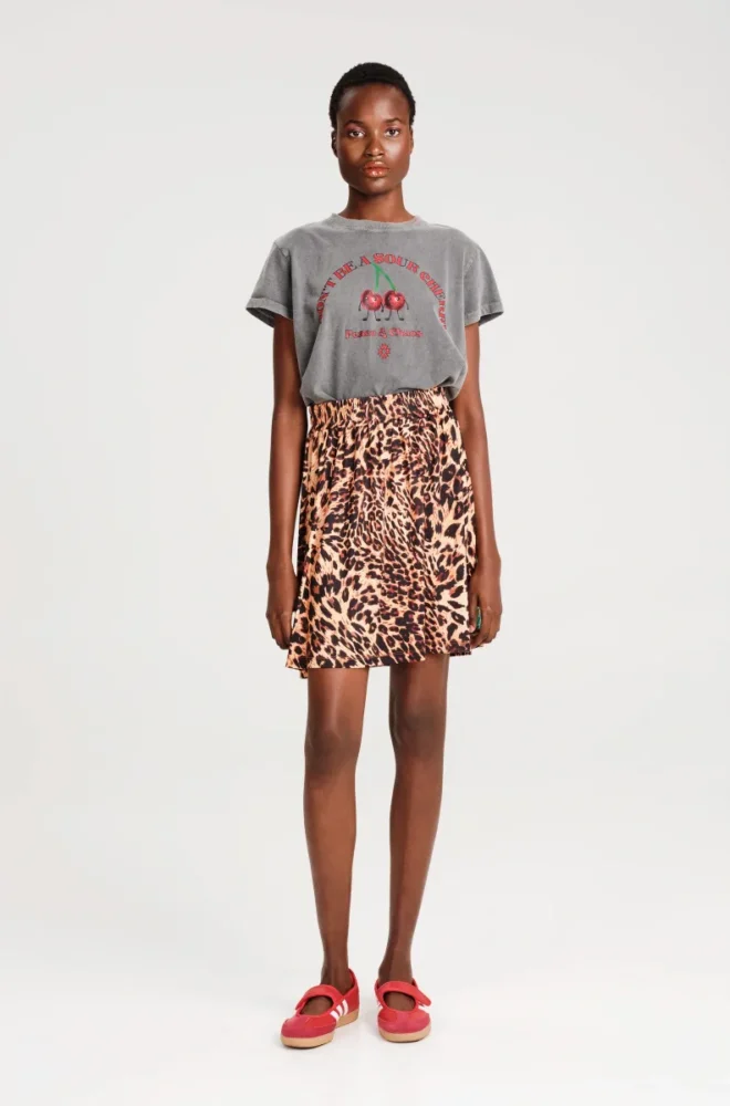 CHERRY-BOMB CROP T-SHIRT - Cotton PEACE & CHAOS - Image 7