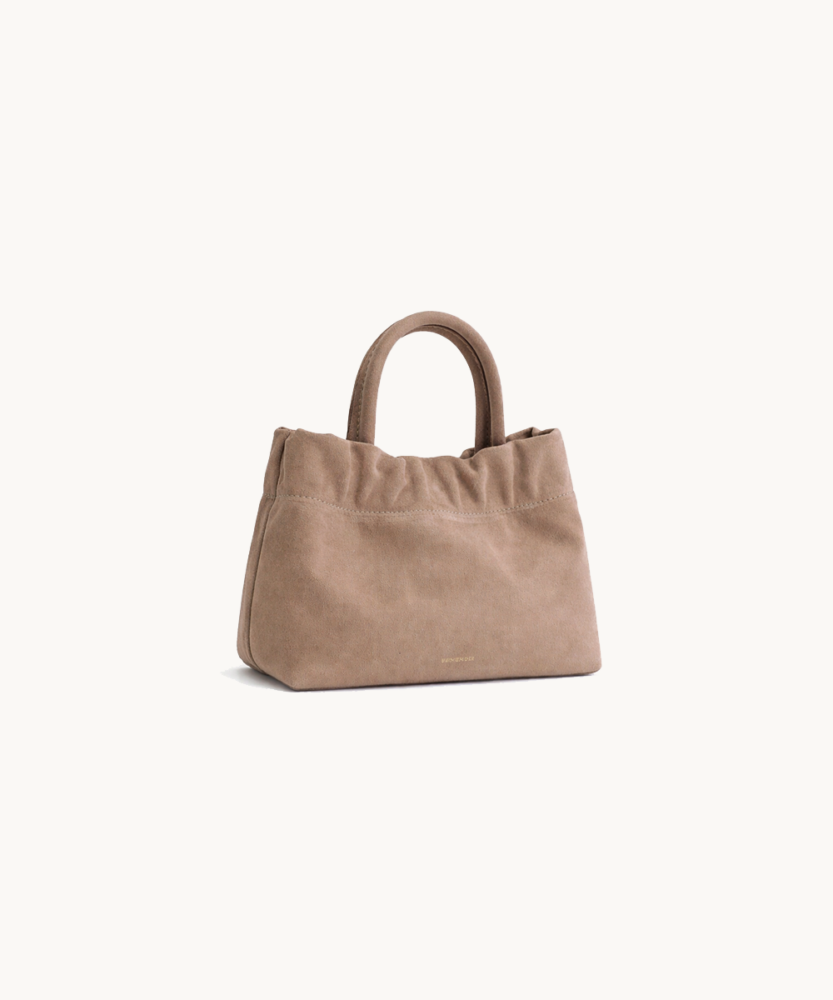 Nefeli Mini in Mocca Suede Leather BONENDIS