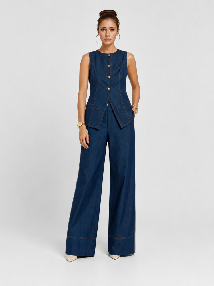 Denim παντελόνι GΟA GOA