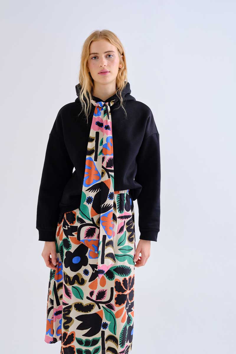 Sweatshirt With Garden Print Compania Fantastica