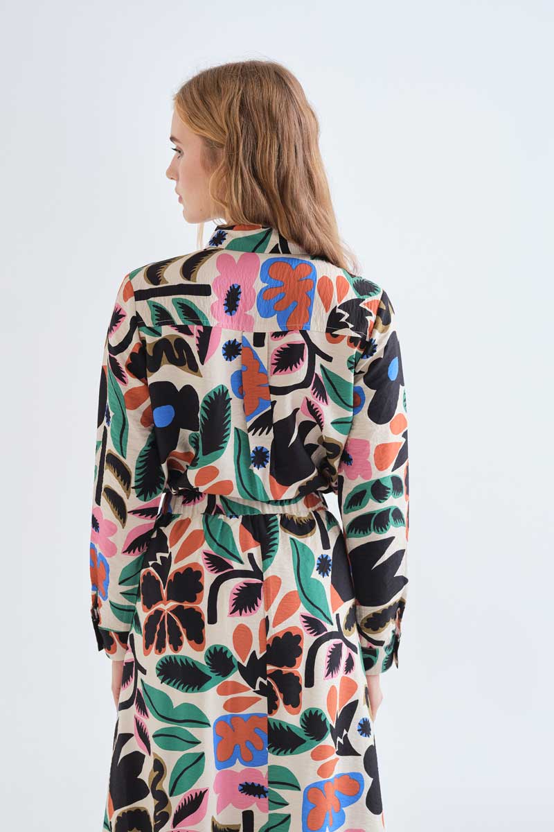 Πουκάμισo Garden Print Compania Fantastica - Image 2