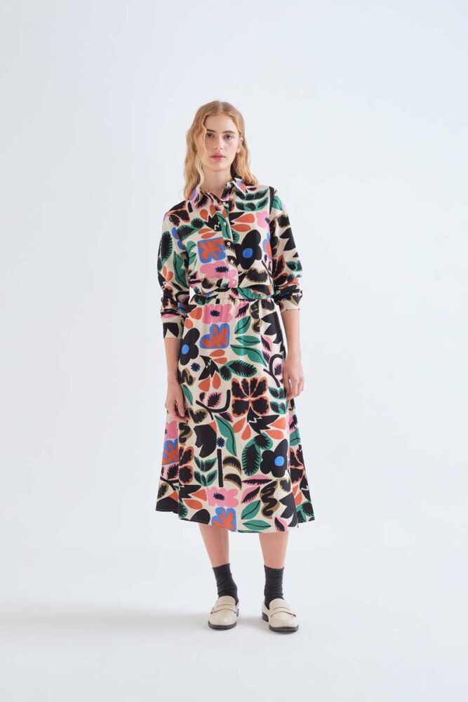 Πουκάμισo Garden Print Compania Fantastica - Image 4
