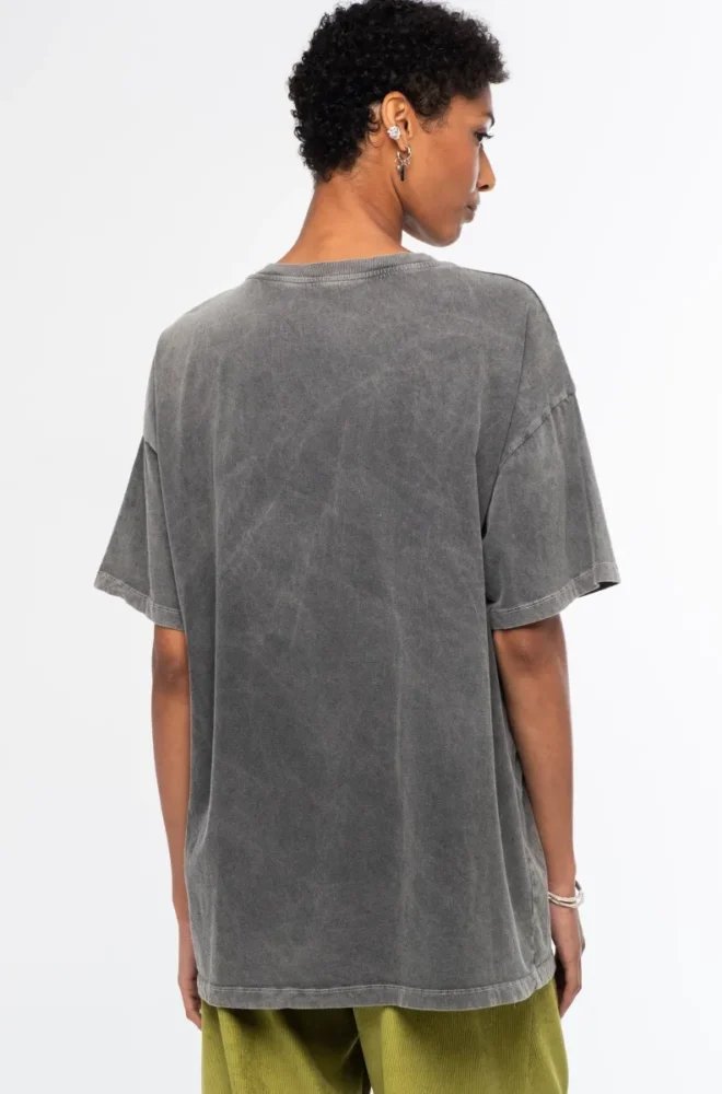 OLD-SCHOOL T-SHIRT - Cotton PEACE & CHAOS - Image 2
