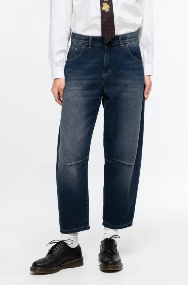 OXFORD DENIM ΠΑΝΤΕΛΟΝΙ - Cotton PEACE & CHAOS - Image 4