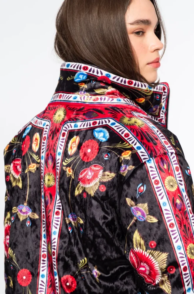ESSENCE & VENOMOUS PUFFER DOUBLE FACED - Velvet PEACE & CHAOS - Image 7
