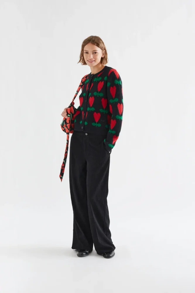 Ζακέτα πλεκτή Cyclamen print COMPANIA FANTASTICA - Image 4