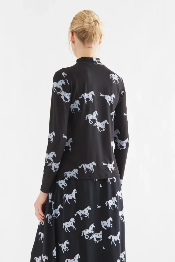 Μπλούζα Horse print COMPANIA FANTASTICA - Image 2
