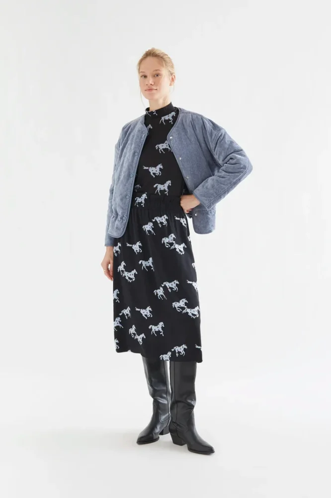 Μπλούζα Horse print COMPANIA FANTASTICA - Image 4