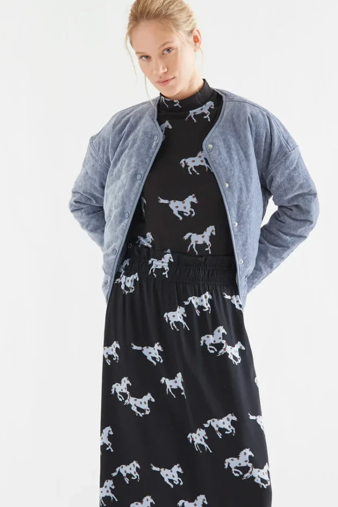 Μπλούζα Horse print COMPANIA FANTASTICA - Image 5