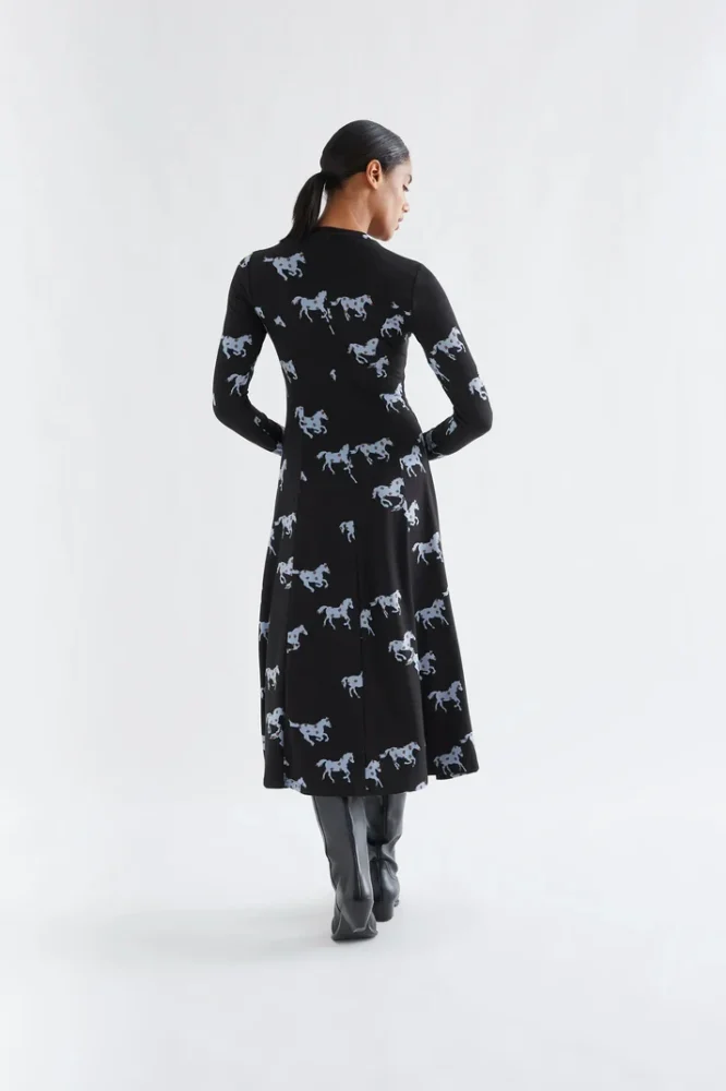 Φόρεμα Horse print COMPANIA FANTASTICA - Image 2