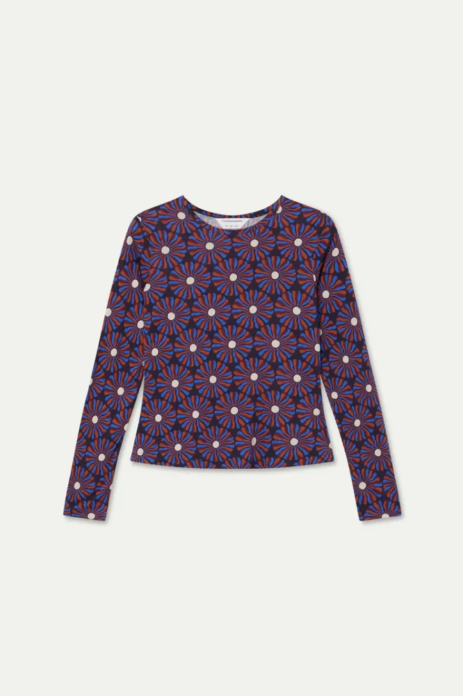 Μπλούζα με print floral COMPANIA FANTASTICA - Image 5
