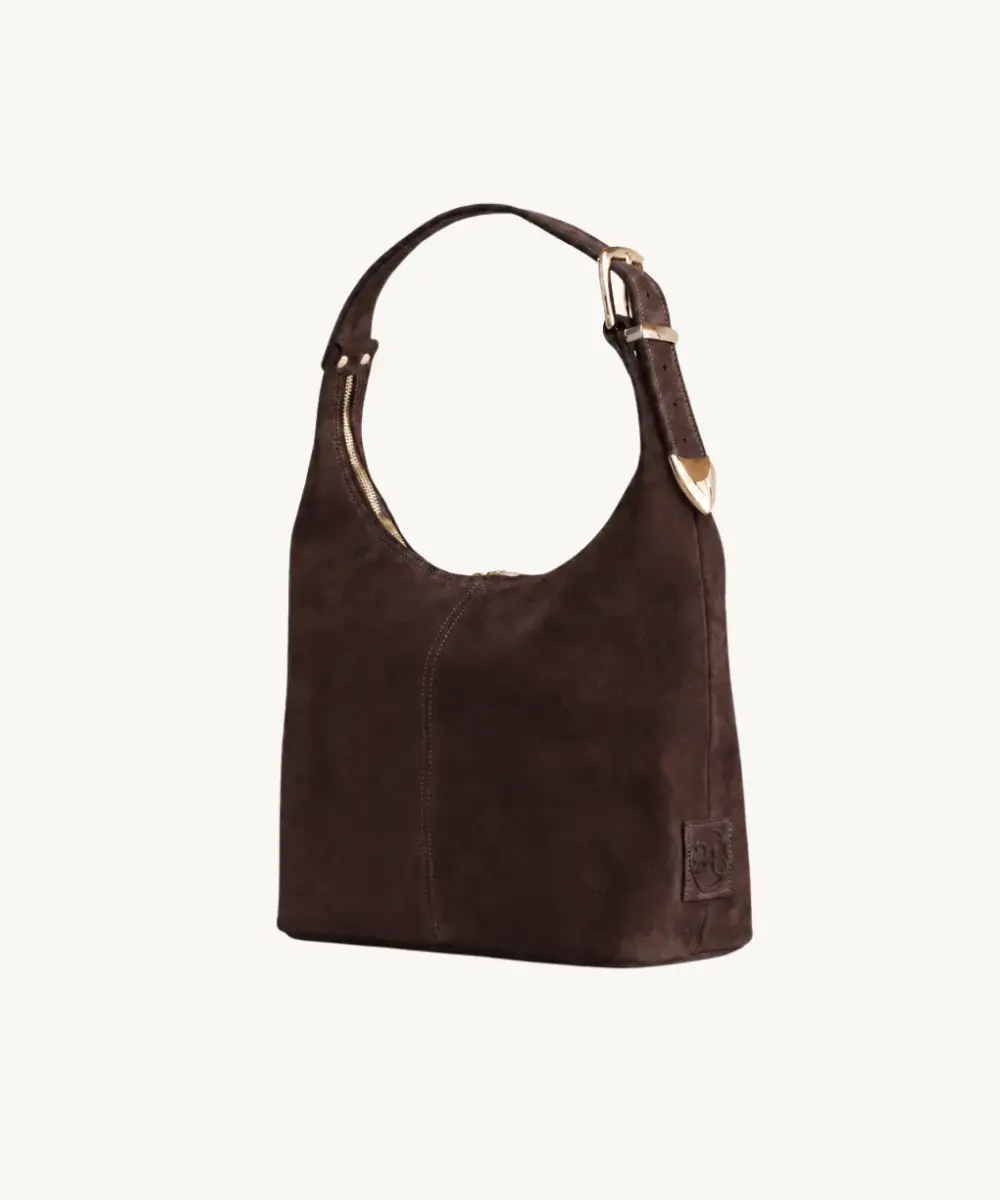 Serena in Choco Suede BONENDIS