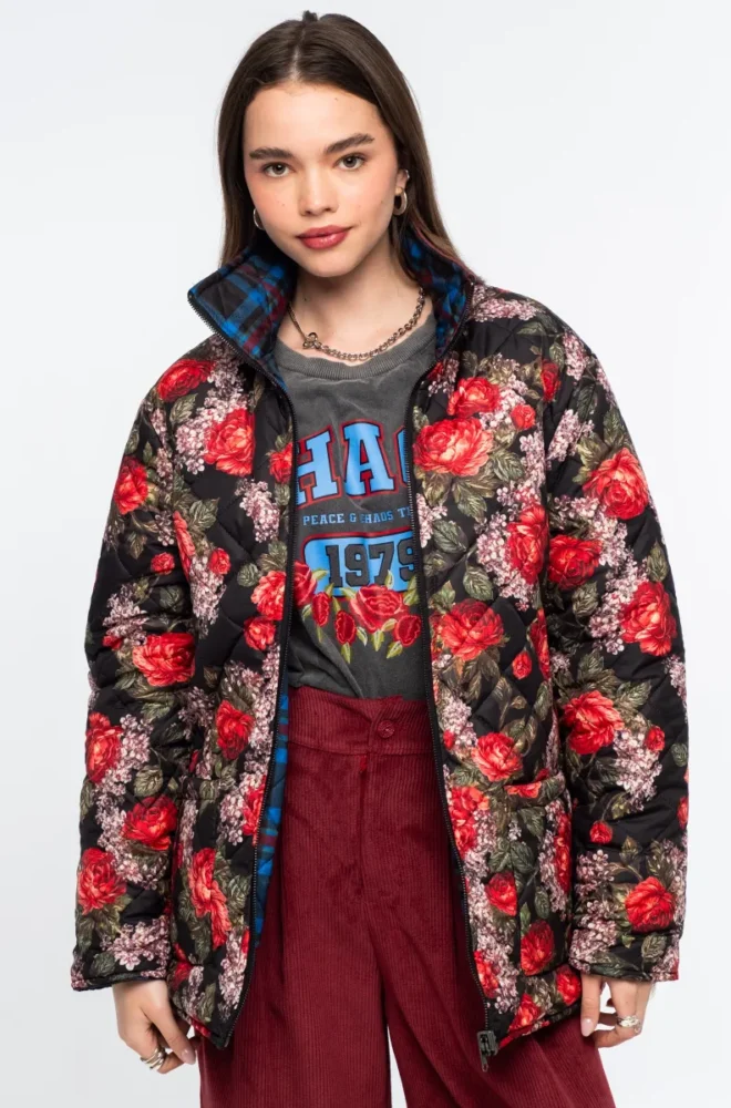 FAIRYTALE & PREPPY PUFFER DOUBLE FACED PEACE & CHAOS - Image 4