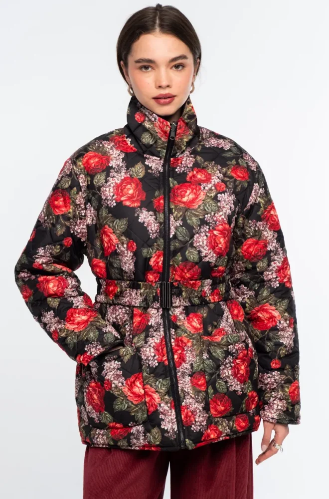 FAIRYTALE & PREPPY PUFFER DOUBLE FACED PEACE & CHAOS